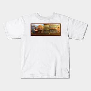 Western Town: St. Francis Kids T-Shirt